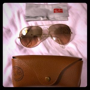 AUTHENTIC RAYBAN AVIATORS